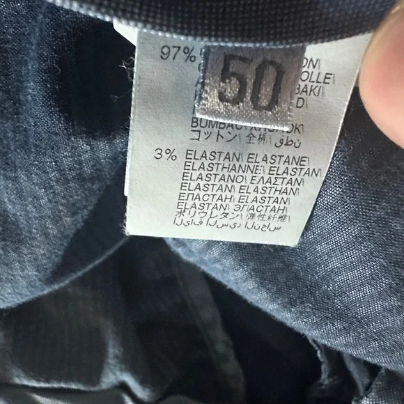Brunello Cucinelli blue cargo pants